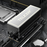 零度世家M.2-10散热马甲 m.2固态硬盘散热片 2280 SSD散热器 M2导热金属片 硬盘散热片NVME 2热管