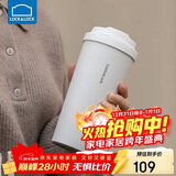 乐扣乐扣（LOCK&LOCK）保温杯遇见元气保温保冷咖啡杯弹跳盖男女颜值水杯550ML白色