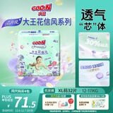 大王（GOO.N）【新升级】花信风纸尿裤 XL32片(12-17kg)尿不湿婴儿 超薄透气