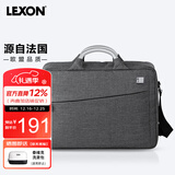 乐上（LEXON）单肩包男14英寸笔记本手提电脑公文包商务简约耐磨 情人节礼物