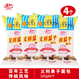 义利果子面包手撕面包营养早餐休闲零食 北京特产老字号 老面包 果子面包4个980g