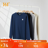 361°卫衣男装秋冬季长袖运动服休闲跑步圆领宽松上衣服652334801D-8