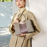 红蜻蜓包包女包轻奢单肩包大容量托特手提包送女友圣诞节新年生日礼物