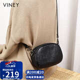 viney牛皮包包女包斜挎妈妈包中老年单肩小包生日圣诞礼物送女生女友