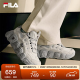 FILA 斐乐官方女鞋可颂面包鞋老爹鞋运动鞋2025秋冬厚底鞋
