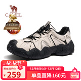 骆驼（CAMEL）云山1代户外徒步登山休闲丑萌鞋男加绒 G15S076104R 米白/黑 42