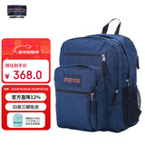 JANSPORT杰斯伯双肩包电脑包男背包书包女大学生包 47JK003 深蓝色