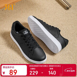 361°运动板鞋男秋冬季黑色通勤鞋复古百搭小白休闲板鞋672126611-4