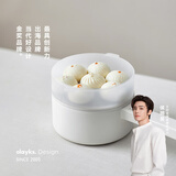 olayks立时 电煮锅智能菜单小电锅电热锅多功能锅煎炒一体锅学生宿舍小锅泡面电火锅 2L