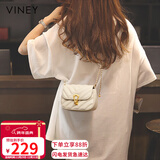 viney包包女包牛皮斜挎手机包洋气单肩链条包生日元旦礼物送女生女友