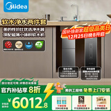 美的（Midea）中央软水机家用双罐大流量小型厨下式全自动超薄中央全屋净水软水系统 软化水除垢净水器套装
