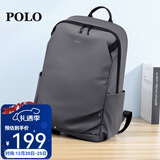 POLO双肩包男士旅行背包学生书包16/17.3英寸商务电脑包出差圣诞礼物
