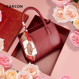 意尔康礼盒大容量托特包刺绣婚包送妈妈送老婆2026年手提包母亲节礼物