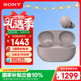 索尼（SONY）WF-1000XM5【政府补贴】真无线蓝牙降噪耳机 新一代降噪豆 智能AI 蓝牙5.3 玫瑰灰 圣诞礼物