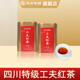 天府龙芽金罐特级功夫红茶茶叶高山川茶250g装川红工夫中小叶种自己喝高端 125g特级金罐功夫红茶*2