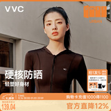 VVC防晒衣服女士修身冰丝凉感防紫外线城市轻户外外套 时尚黑 L