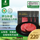 天莱香牛 安格斯有机牛排 原切牛肉 健身烧烤食材 新疆全产业链 【冷冻】安格斯菲力150g*3