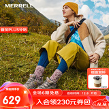 迈乐（Merrell）官方店男女款户外登山徒步鞋减震MOAB 3迈越者轻量防滑耐磨透气 J035882灰（女） 39