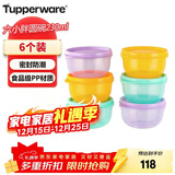 特百惠（Tupperware）六小胖230ml*6件套保鲜盒食品级冰箱冷藏储物密封保收纳盒随机色
