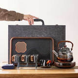 茗光煮茶壶电陶炉煮茶器蒸煮一体茶壶烧水煮茶炉养生壶茶具套装