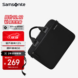 新秀丽（Samsonite）手提电脑包商务男女单肩公文包14英寸苹果笔记本包大容量文件包