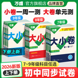 2026新版万唯大小卷初中七年级八年级九年级语文数学英语物理化学道法历史下册单元同步试卷训练期中期末模拟复习基础题人教版万维教育旗舰店 七年级下册 人教版【数学】