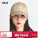 MLB帽子男女棒球帽时尚休闲鸭舌帽软顶情侣礼物3ACP7701N-50BGS