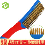 彩弘 短柄黄铜丝刷子 打磨文玩核桃金刚清洁烧烤炉小铁壶网架除锈神器