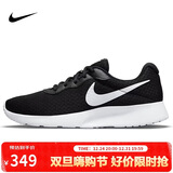 耐克NIKE女休闲鞋透气缓震TANJUN运动鞋DJ6257-004黑白38
