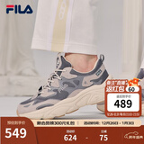 FILA斐乐女鞋跑步鞋情侣同款老爹鞋MARS火星鞋男鞋休闲运动鞋 【女款】烟灰/鸽子灰-FD 35.5