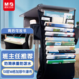 晨光(M&G)文具课桌挂书袋书本课桌收纳袋桌边书桌侧面学生书袋初高中学生 黑色ADM929WSA