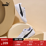 彪马（PUMA）经典复古透气小白鞋男女简约百搭休闲板鞋CARACAL 369863 白-黑色-03 40 【尺码偏小】