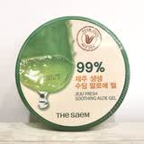得鲜theSAEM济州岛芦荟胶韩国原装进口300ml晒后修复舒缓补水保湿滋润 得鲜芦荟胶300ml