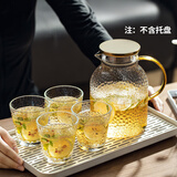 忆壶茶凉水壶冷水壶耐高温玻璃泡冰水壶大容量家用果汁杯花果茶壶套装