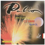 拍里奥（Palio）CJ8000轻快型乒乓球拍胶皮反胶套胶粘性超轻 红色38-41度