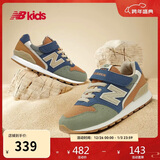 NEW BALANCE4-14岁大童秋冬拼接复古运动休闲鞋996ON