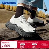 斐乐FILA FUSION斐乐潮牌硬糖女鞋厚底鞋夏季运动鞋休闲鞋女 雪白-SW 37.5