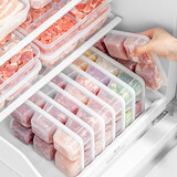 家の物语（KATEI STORY）冷冻分装盒保鲜盒食品级分格冷冻盒葱姜蒜保鲜盒专用冻肉分装盒