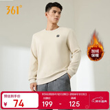 361°卫衣男装秋冬季长袖运动服休闲圆领宽松加绒上衣服652344801D-8