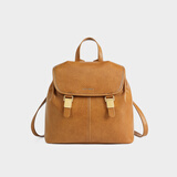 百家好（Basic House）包包女款2025年轻奢品牌女包双肩包圣诞节元旦生日礼物送女友老婆 棕色【精美礼盒+礼袋】