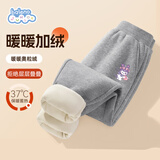 班尼路女童裤子秋冬季2025款小女孩洋气加绒保暖长裤儿童冬装休闲运动裤