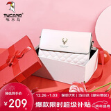 啄木鸟（TUCANO）包包女款2025年牛皮链条小方包单肩斜挎包圣诞新年生日礼物送女友