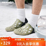 迈乐户外洞洞鞋HYDRO MOC毒液透气轻便溯溪洞洞鞋男沙滩凉鞋灰绿42