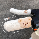 范爷家电动车手把套冬季防寒车把套电瓶车加厚毛绒保暖摩托车护手套防滑