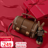 YUYULA包包女包牛皮斜挎手机包迷你包品牌单肩包生日元旦礼物送女生女友