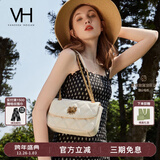 VANESSA HOGAN VH女包茵然软包复古太阳神斜挎包菱格链条包腋下单肩包圣诞礼物