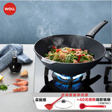 弗欧（WOLL）德国制造不粘锅钻石系列中式炒锅少油烟不粘锅家用炒菜锅进口锅具 钻石系列炒锅 32cm