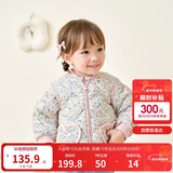 巴拉巴拉儿童羽绒服三防衣服轻薄棒球领外套男女童装2025新款秋冬装碎花萌