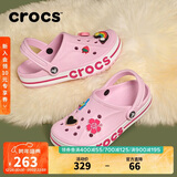 CROCS卡骆驰贝雅卡骆班|205089 芭蕾粉-6TG 39(240mm) 