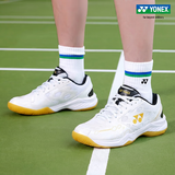 尤尼克斯（YONEX）专业羽毛球鞋男女运动鞋舒适透气比赛鞋训练鞋子减震防滑shb101cr SHB101CR 白金 男女同款 43 =275mm （建议大一码）